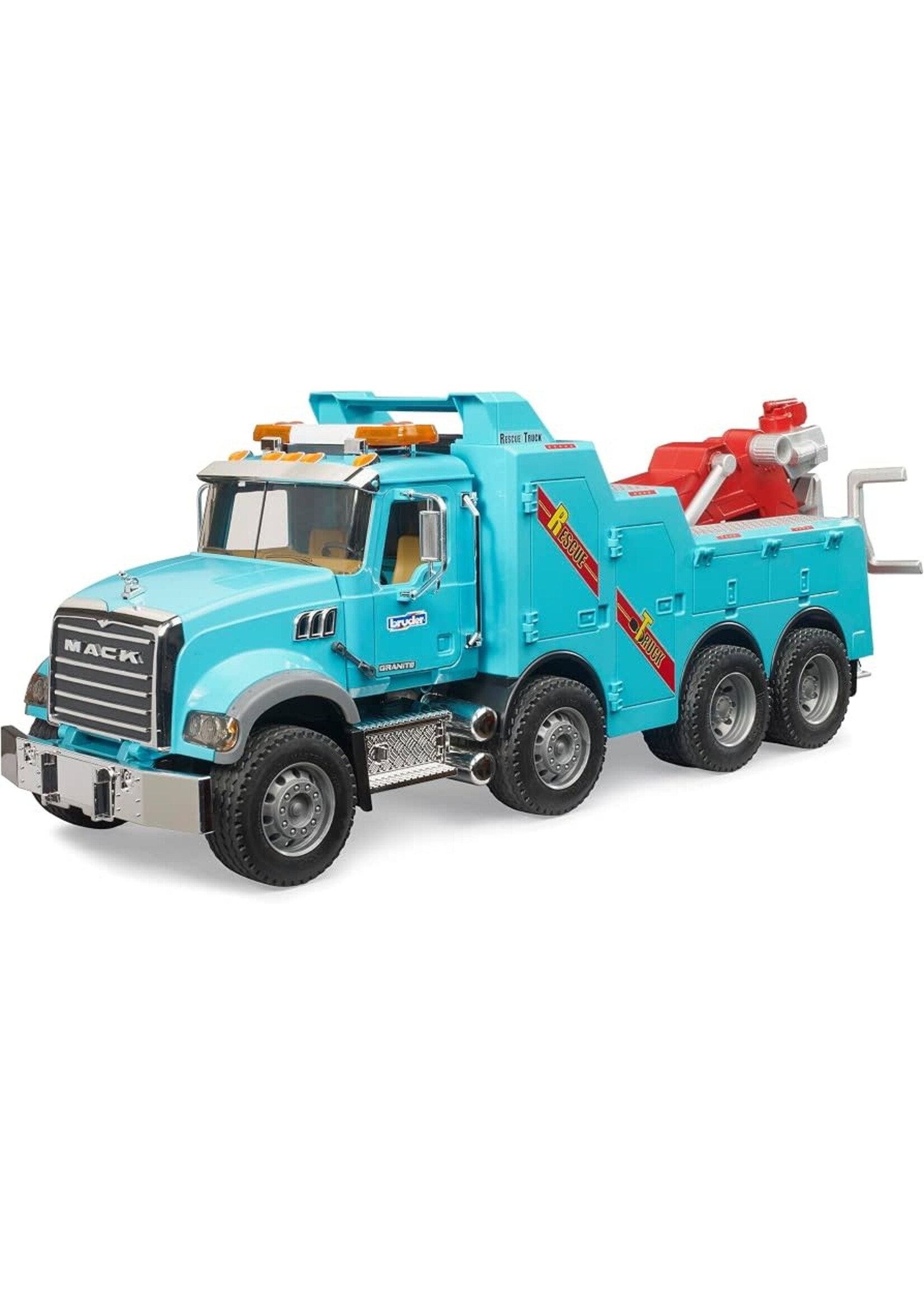 BRUDER MACK GRANITE HEAVY TOW TRUCK