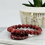 Thulite Norwegian Bracelet -8mm