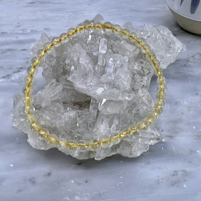 Citrine Bracelet -4mm