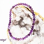Amethyst Bracelet- 4mm