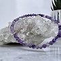 Chevron Dream Amethyst Bracelet - 4mm