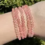 Cherry Quartz Bracelet 4mm