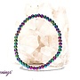 Rainbow Hematite Bracelet- 4mm