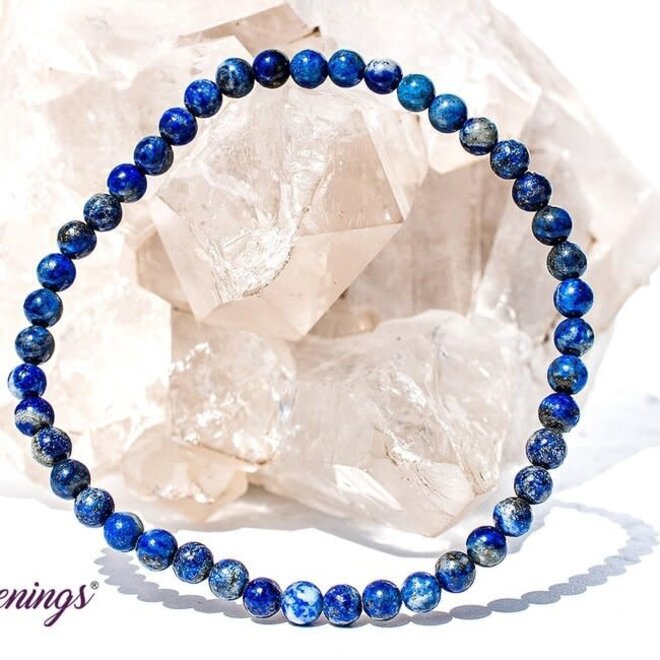 Lapis Lazuli Bracelet- 4mm