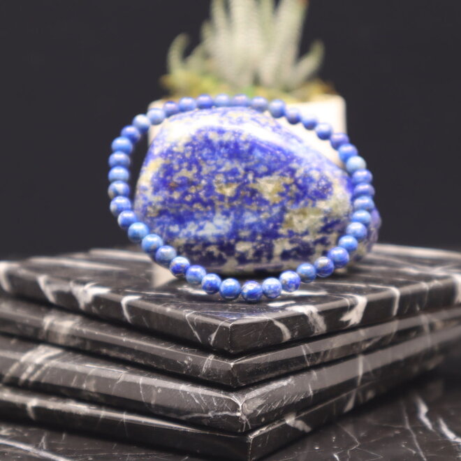 Lapis Lazuli Bracelet- 3 - 4mm
