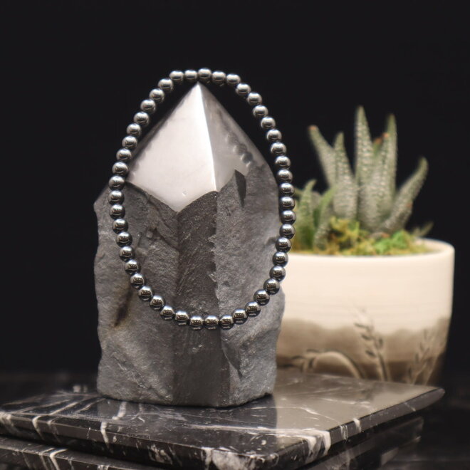 Hematite Bracelet-4mm