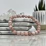 Pink Opal Bracelet - 6mm