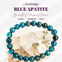 Blue Apatite Bracelet -6mm
