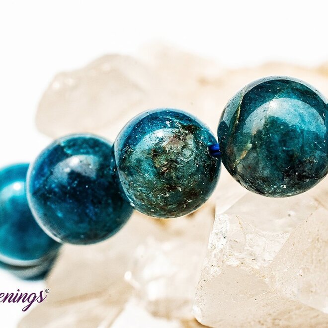Blue Apatite Bracelet -6mm
