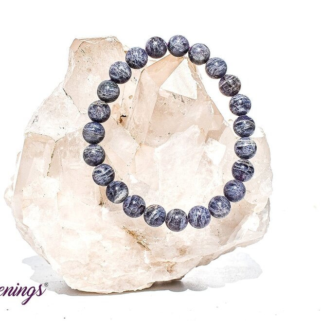 Iolite (Water Sapphire) Bracelet-7-8mm