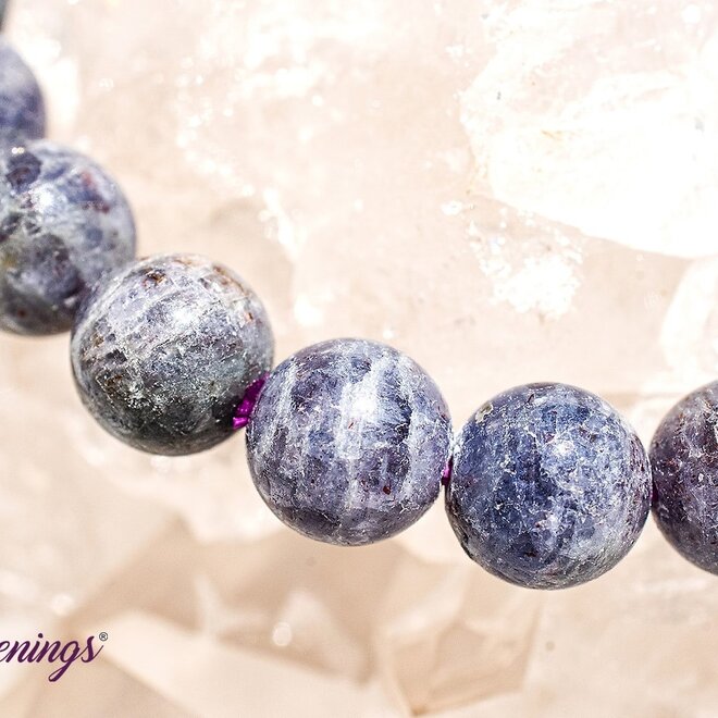 Iolite (Water Sapphire) Bracelet-7-8mm