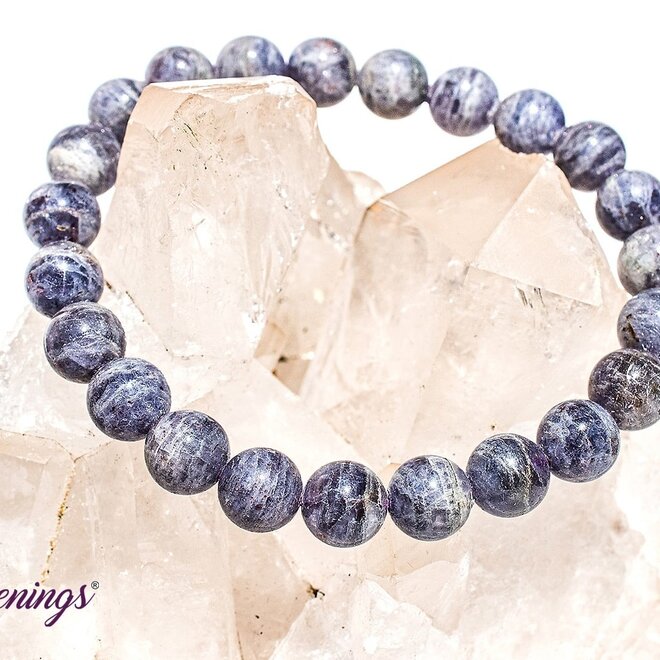 Iolite (Water Sapphire) Bracelet-7-8mm