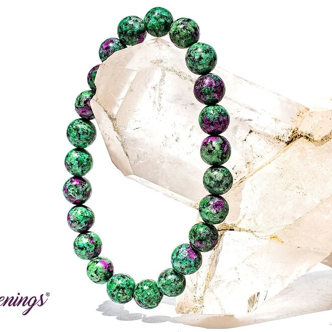 Ruby Zoisite Bracelet-8mm