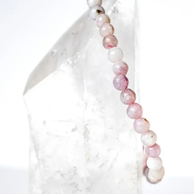 Ruby Jade Bracelet-4mm