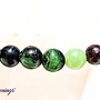 Ruby Zoisite Bracelet- 4mm