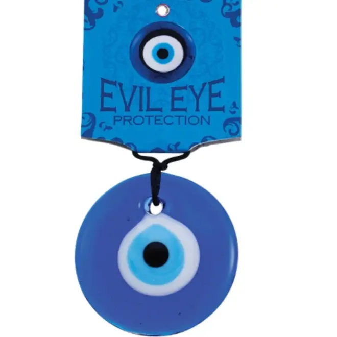 Evil Eye Blue Glass Wall Decor- 2" (Medium) Door Hanging Protection
