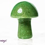 Green Aventurine Mushrooms - Mini
