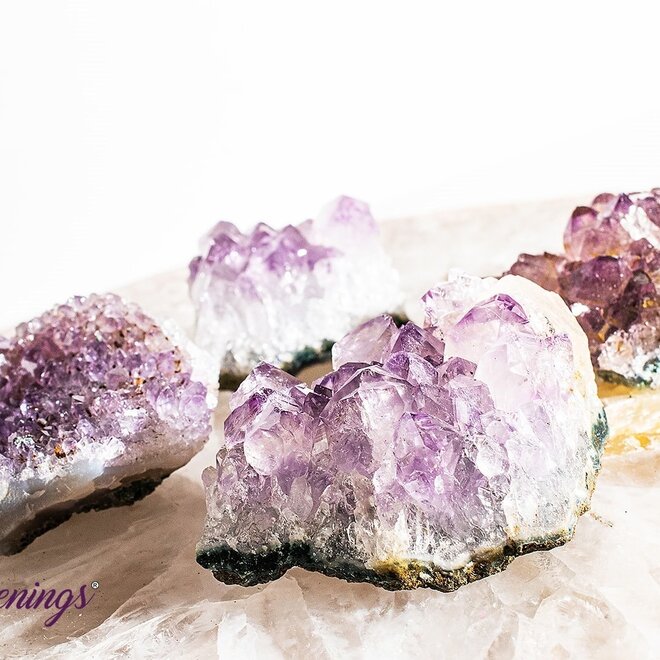 Amethyst Cluster Druzy Medium- Rough Raw Natural