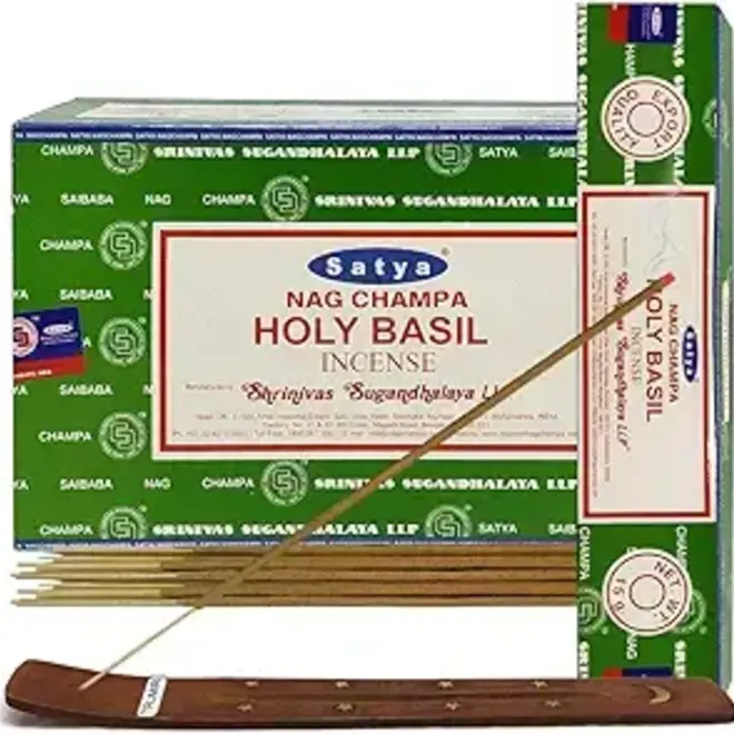 Holy Basil Incense -12 sticks - Satya