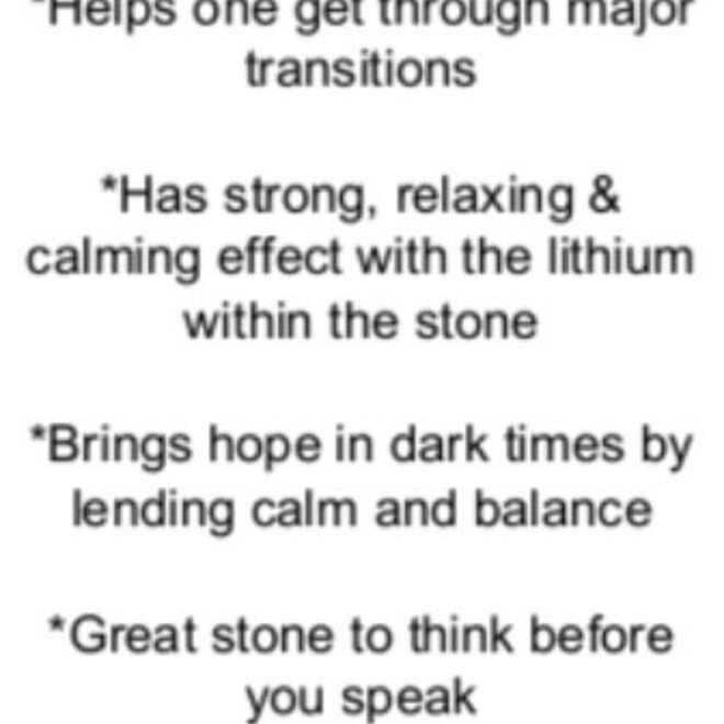 Lepidolite - Tumbled