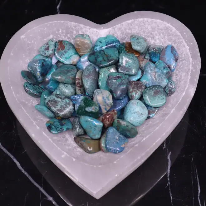 Chrysocolla - Tumbled