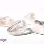 Angel (White) Aura Clear Quartz - Tumbled