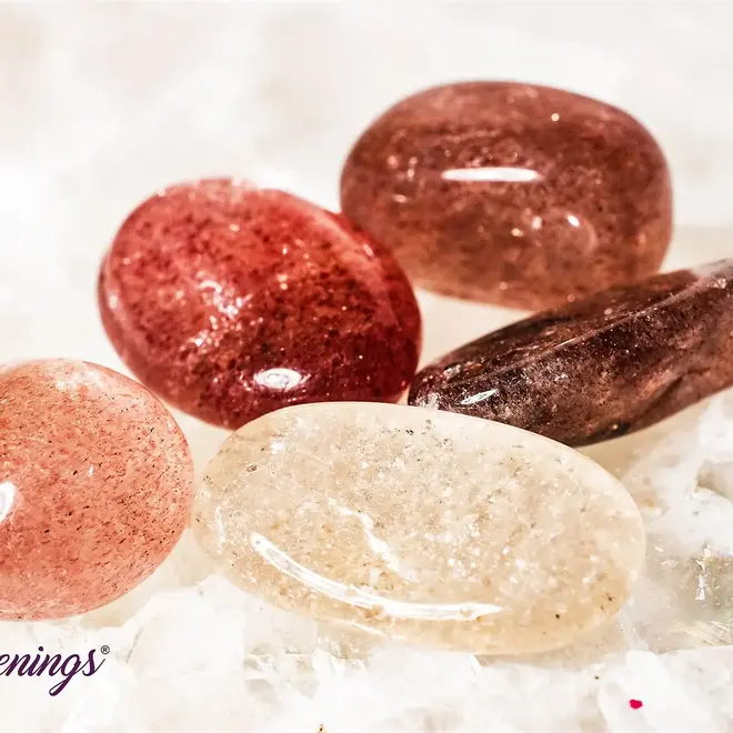 Strawberry Quartz (Red Guava) - Tumbled