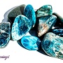 Blue Apatite - Tumbled