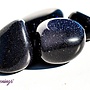 Blue Sandstone (Blue Goldstone) - Tumbled