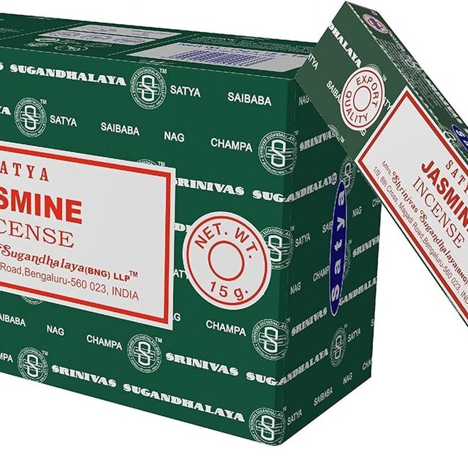 Satya Nag Champa Jasmine Incense Sticks,