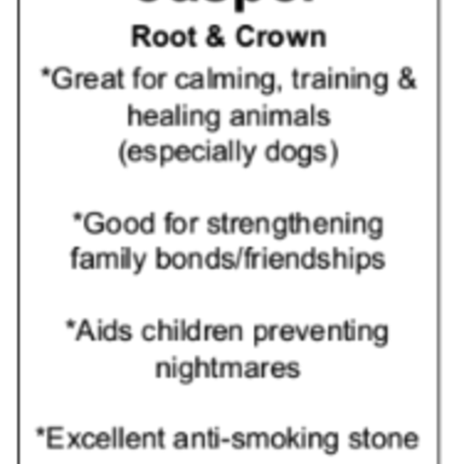 Dalmatian Jasper Worry Stone - Large Oval