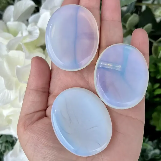 Opalite Worry Stone Oval Large