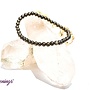 Pyrite (Chalcopyrite) Bracelet-4mm