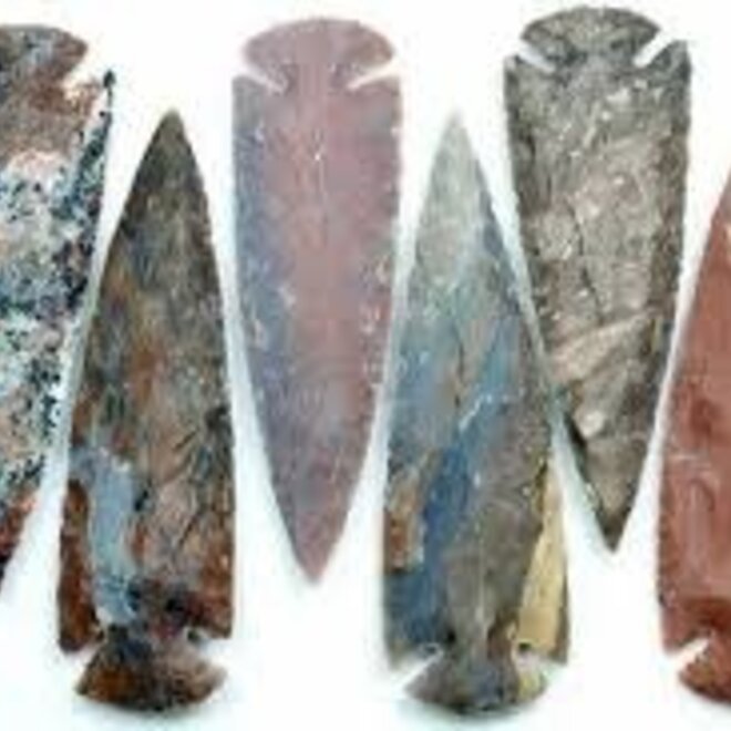 Fancy Jasper Arrowhead-5''
