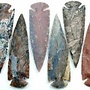 Fancy Jasper Arrowhead-5''