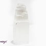 Selenite (Satin Spar Gypsum) Iceberg Towers Point Generator-Extra Small 2"
