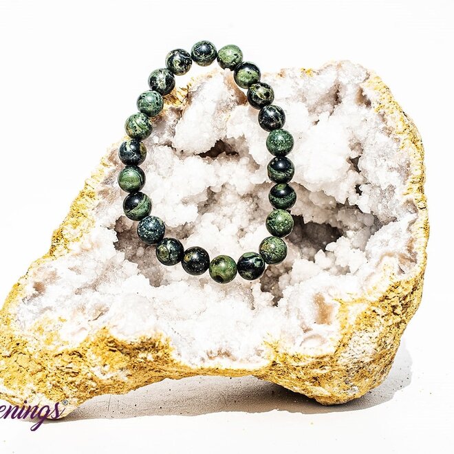 Crocodile Kambaba Jasper Bracelet-8mm