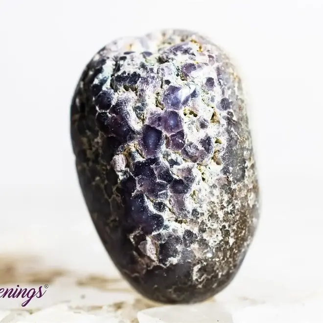 Grape Agate (Purple Chalcedony) - Tumbled