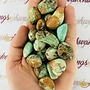 Amazonite in Feldspar - Tumbled
