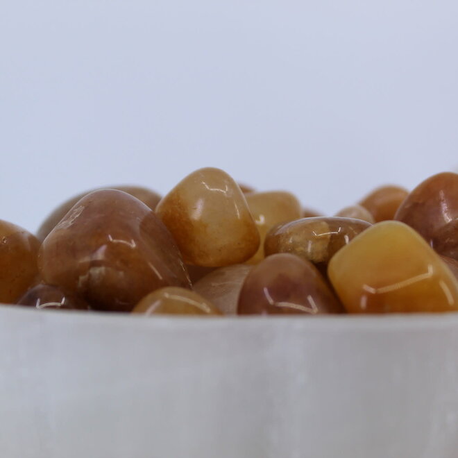 Yellow Quartz - Tumbled