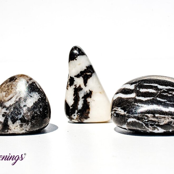 Zebra Agate -Tumbled