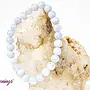 Blue Lace Agate Bracelets - 8mm