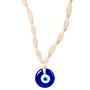 Evil Eye Hemp Necklace Adjustable