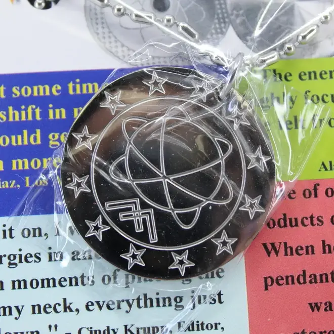 Flow Wellness Pendant- Stainless Steel Necklace