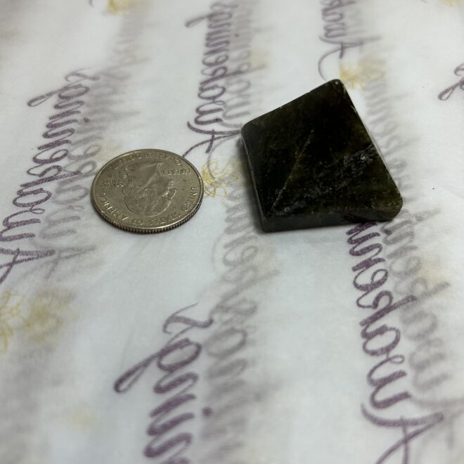 Labradorite Pyramid  1.1'' Base