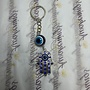 Evil Eye Hamsa Hand Bling Keychain