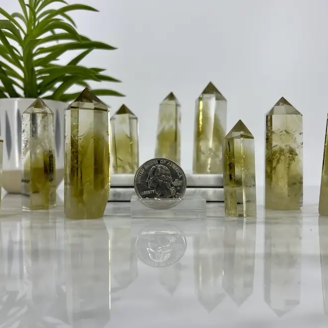 Citrine Tower/Point/Generator - Small (2-4")
