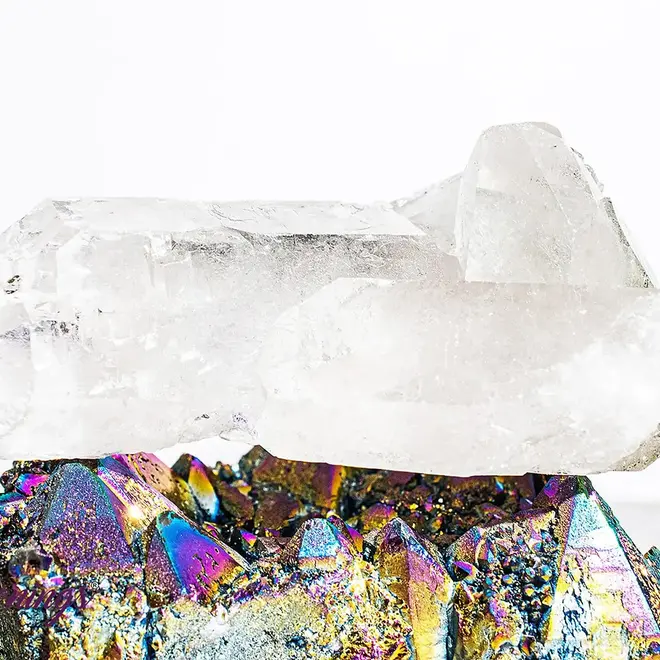 Clear Quartz Clusters- Medium Large (2-3") Rough Raw Natural Points