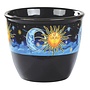 Sun & Moon Smudge Pot 4.25” x 3.5”