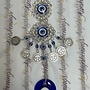 Evil Eye Rhinestone Wall Hanging 8.9''
